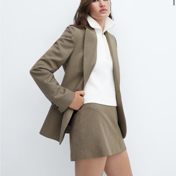 Houndstooth miniskirt - Picture 4 of 7